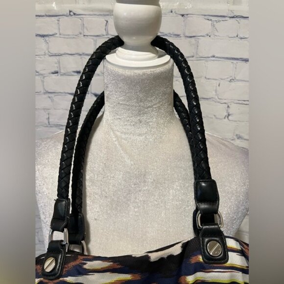 L.A.M.B. Nylon  Gwen Stefani Satchel Handbag - RARE Print - Picture 5 of 8